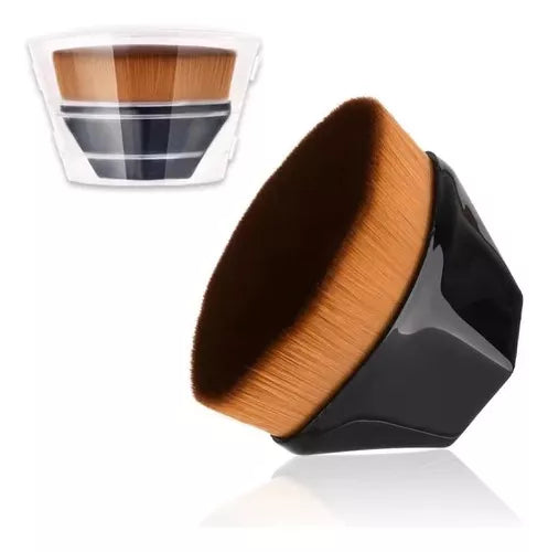 Brocha De Maquillaje De Base Plana