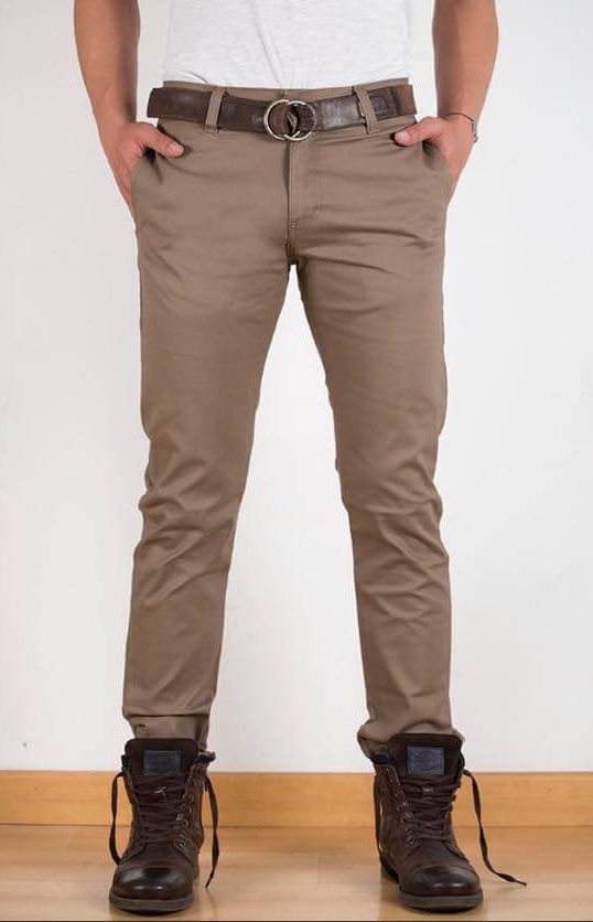 Pantalon En Drill Para Caballero H4