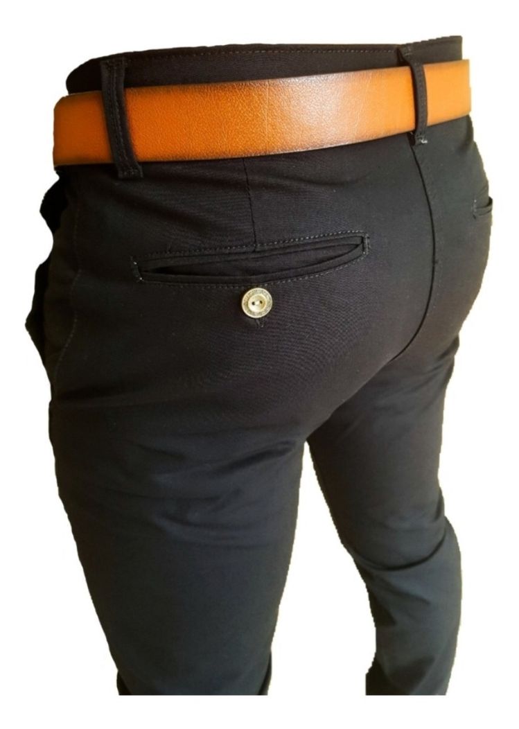 Pantalon En Drill Para Caballero H4